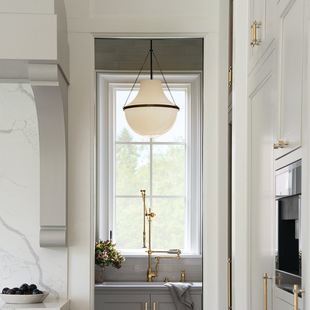 Collins Pendant by Hinkley in a styled interior