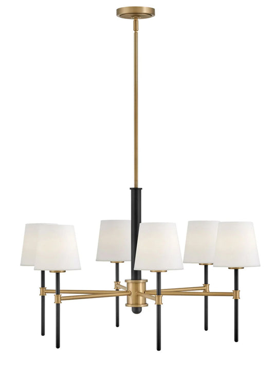 Saunders 6 Light Chandelier by Hinkley Lighting