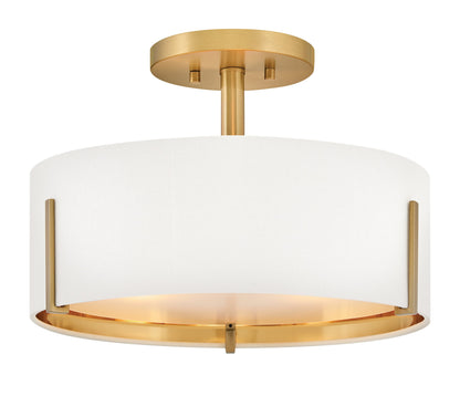 Halle Medium 3 Light Semi-Flush Ceiling Mount by Hinkley Lighting
