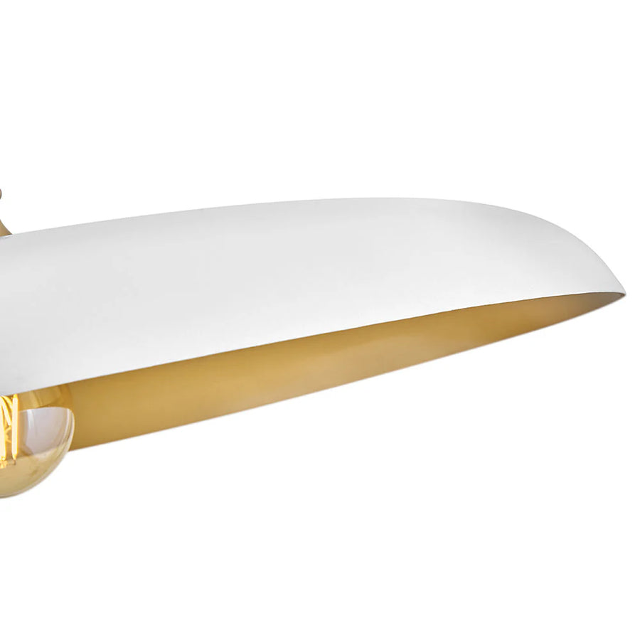 Lacquered brass interior