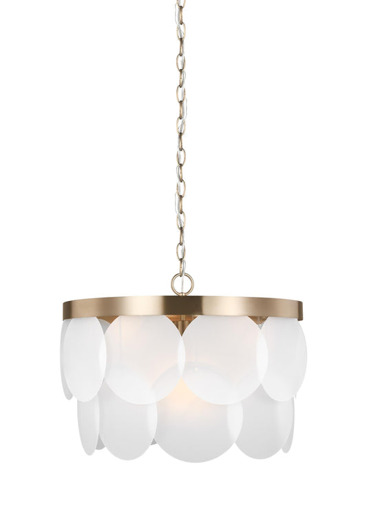 Mellita Medium 6 Light Chandelier by Visual Comfort Generation