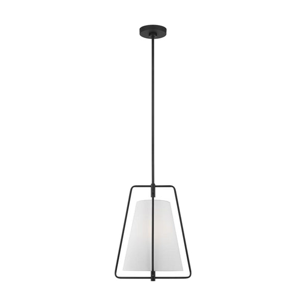 Allis Pendant by Visual Comfort in Midnight Black