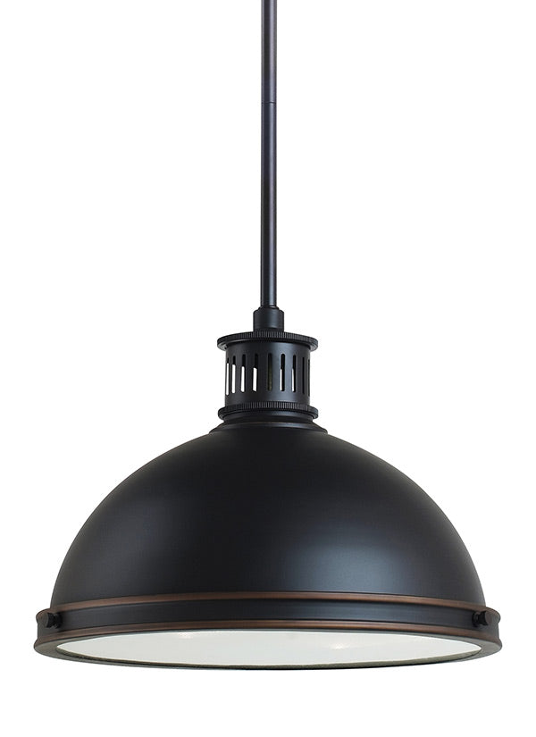 Pratt Street Pendant with 2 Lights by Visual Comfort Generation
