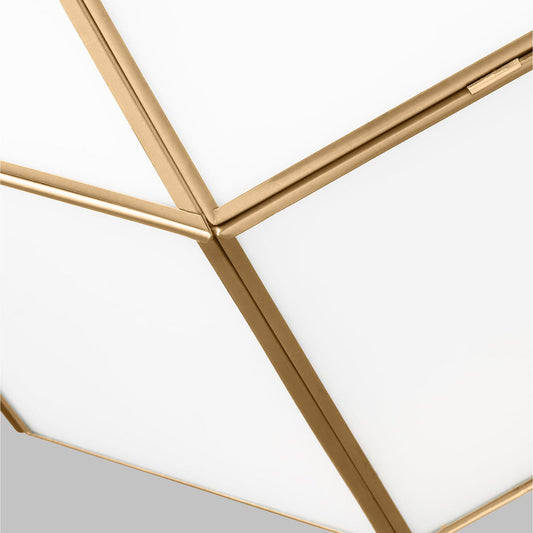 Morrison 2 Light Semi-Flush Ceiling Mount by Visual Comfort Generation