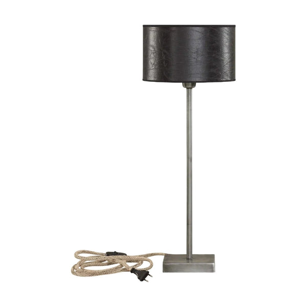 Pewter Low Table Lamp Base