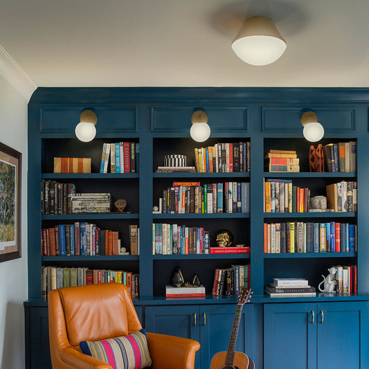 Haddie Small Flush Ceiling Mount by Lark Living