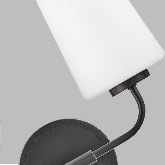 Kline 2 Light Wall Sconce by Lark in a styled interior