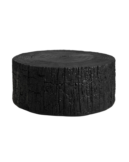 Black Log Coffee Table