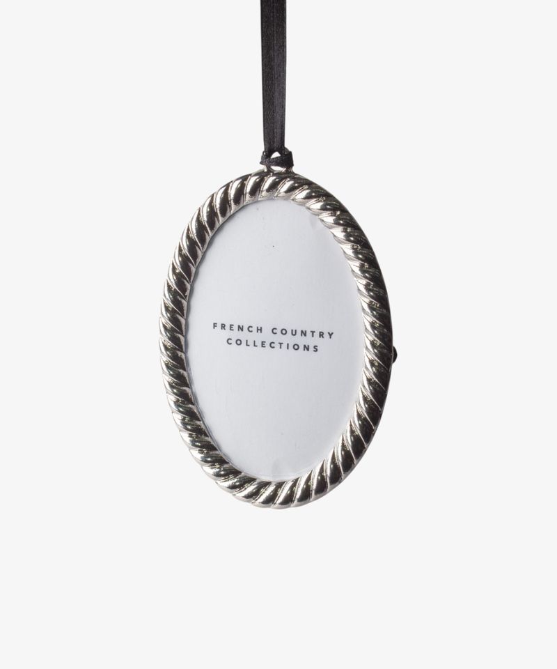 Oval Rope Design Hanging Photo Frame
