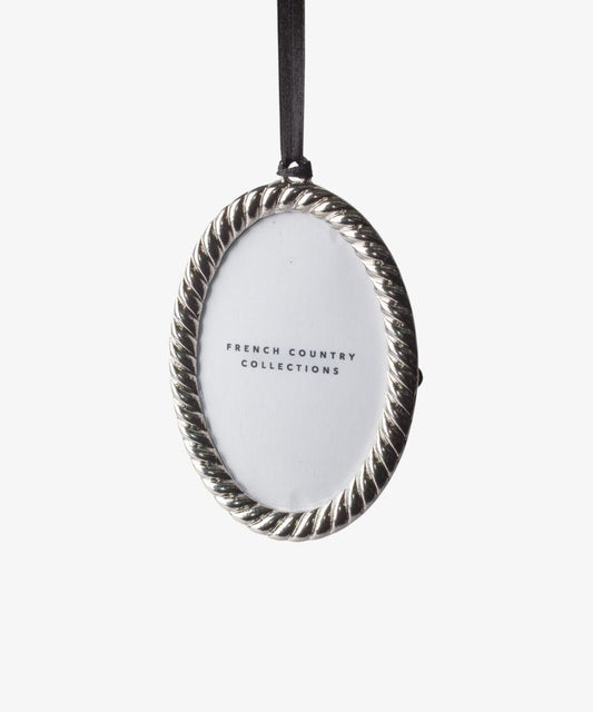 Oval Rope Design Hanging Photo Frame