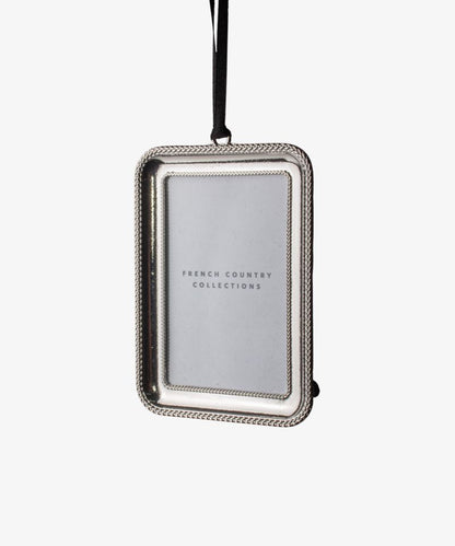 Rectangular Beaded Hanging Photo Frame