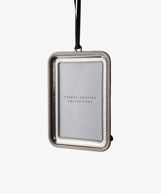 Rectangular Beaded Hanging Photo Frame