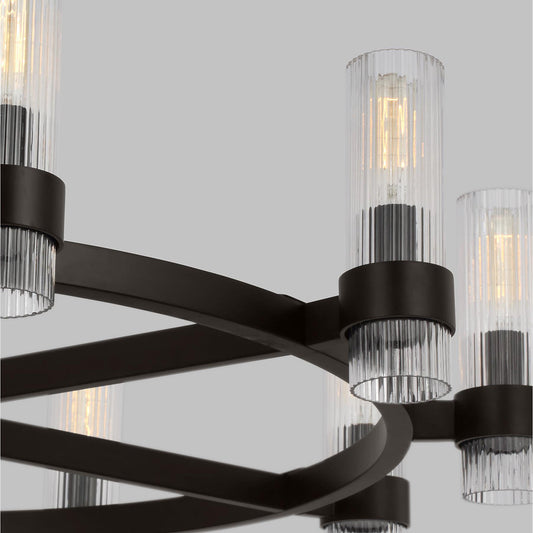 Geneva 8 Light Chandelier by Visual Comfort Studio