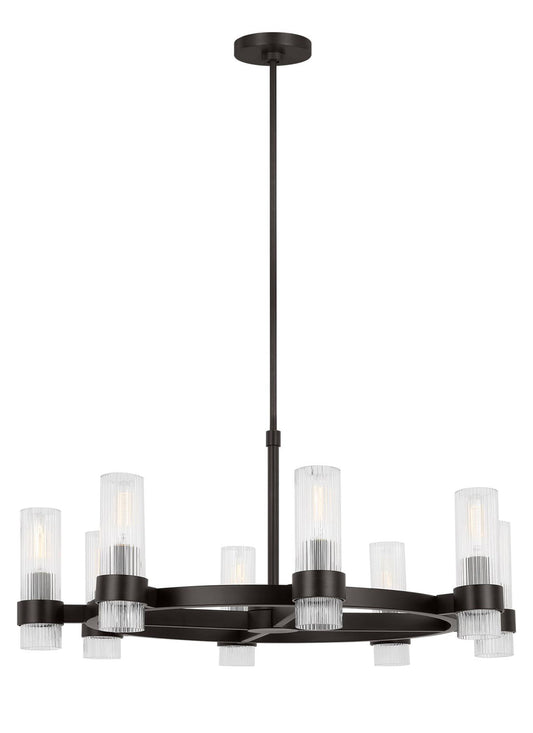Geneva 8 Light Chandelier by Visual Comfort Studio