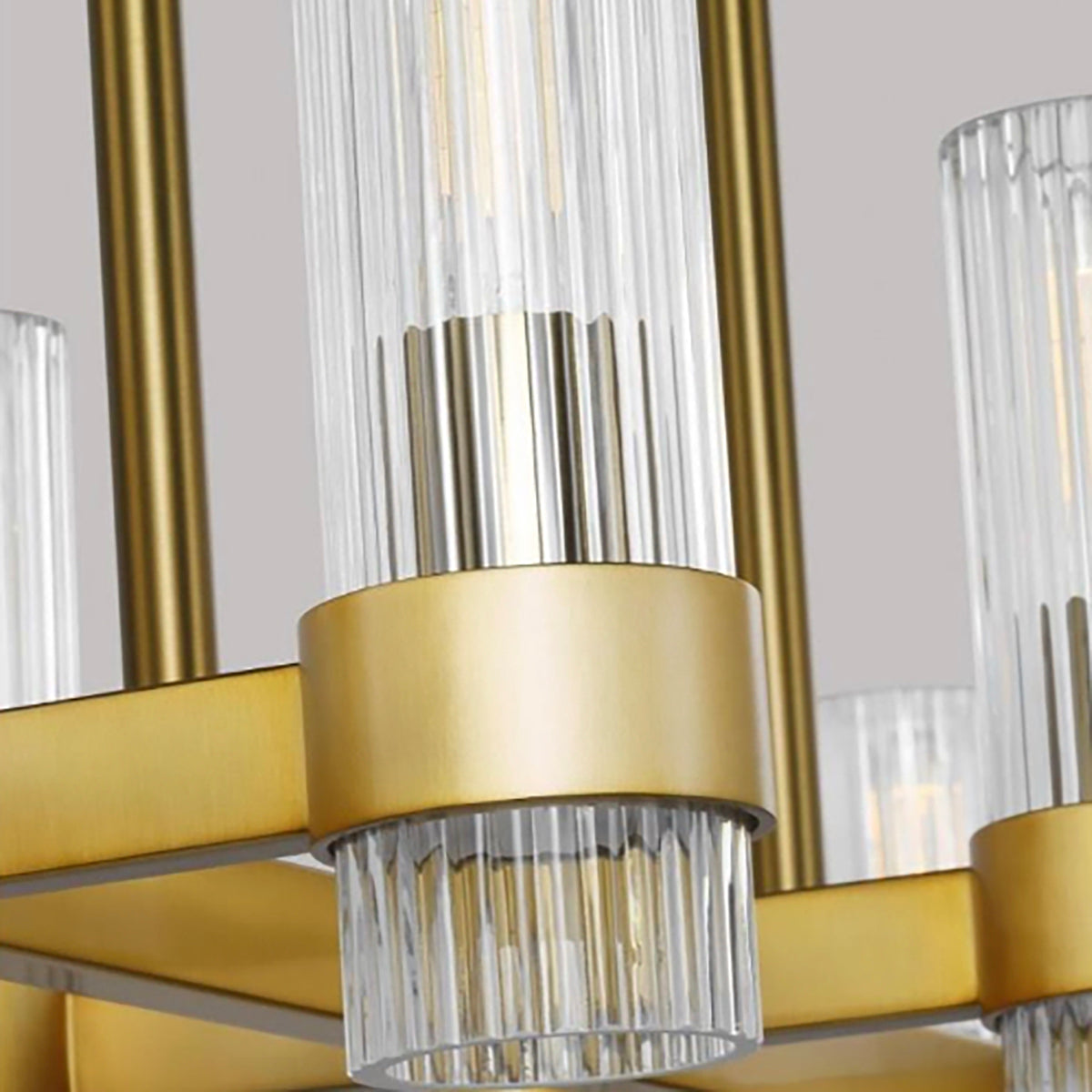 Geneva 10 Light Linear Chandelier by Visual Comfort Studio