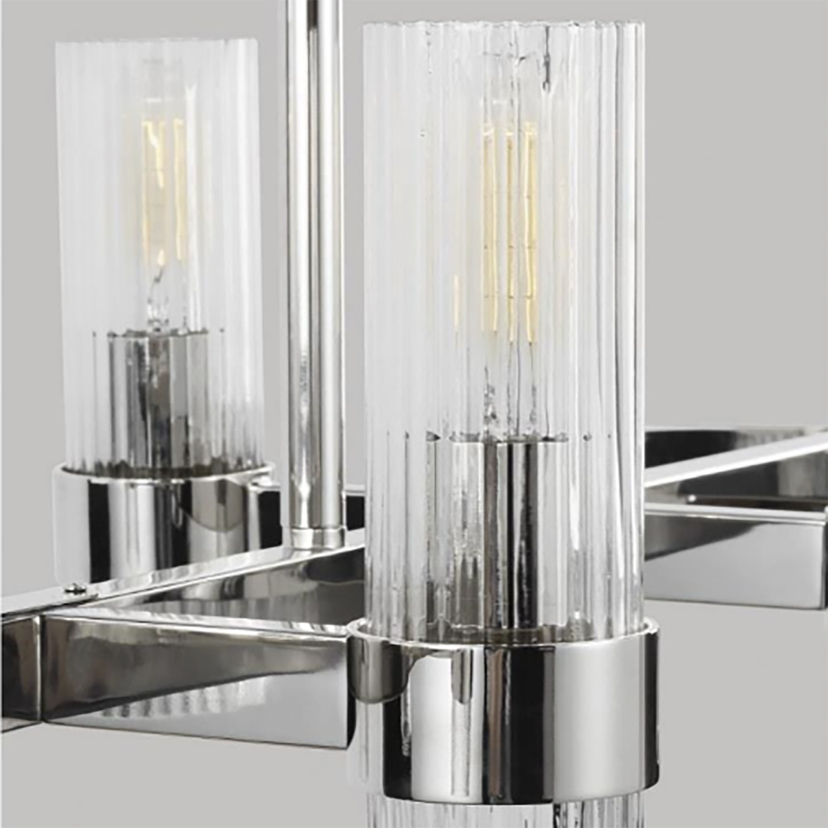 Geneva 10 Light Linear Chandelier by Visual Comfort Studio