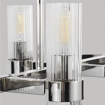 Geneva 10 Light Linear Chandelier by Visual Comfort Studio
