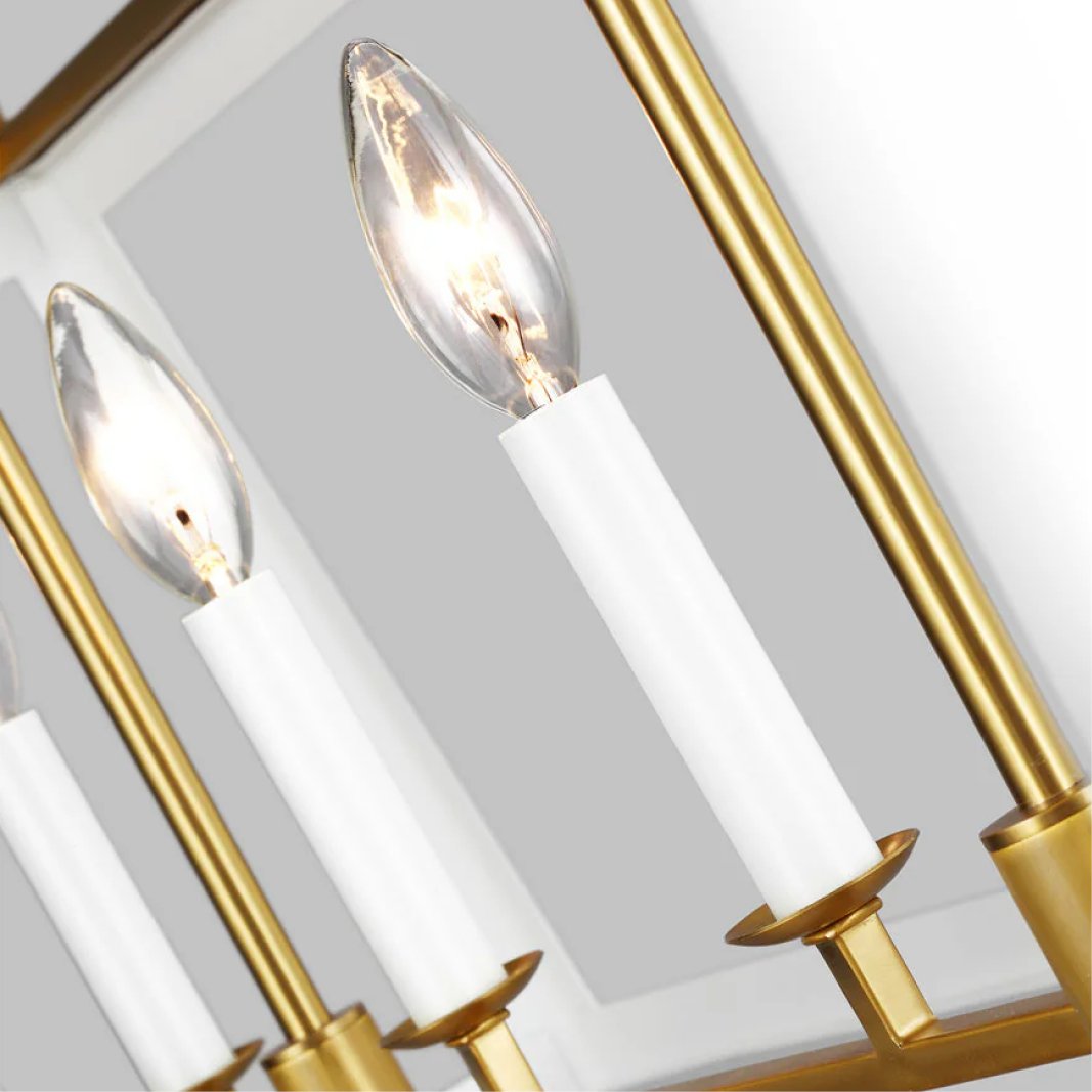 Carlow 6 Light Linear Pendant Chandelier by Visual Comfort Studio