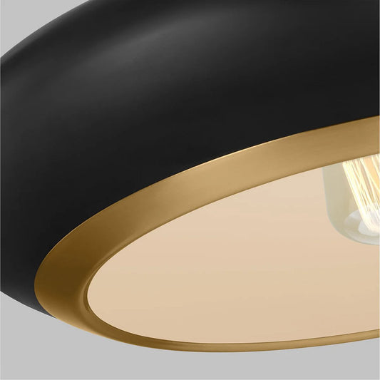 Clasica Pendant by Visual Comfort in a styled interior