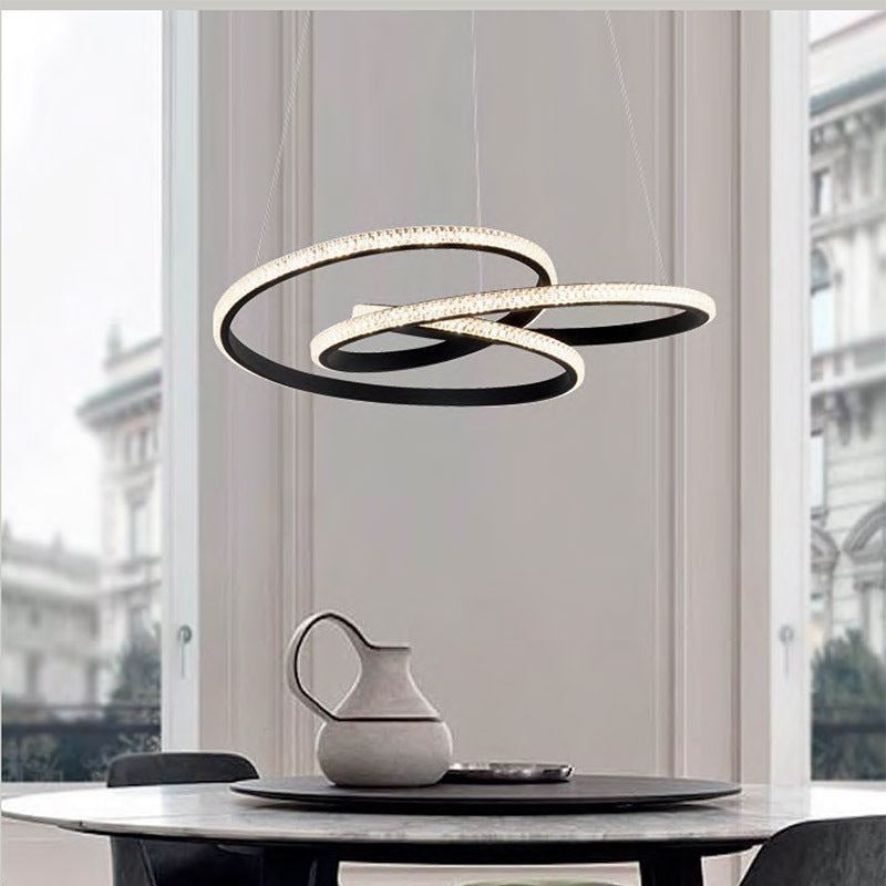 Cossata Infinity Pendant in a styled interior