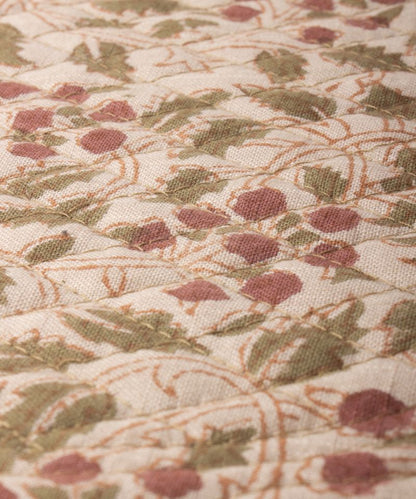 Berry and Vine Quilted Placemat - Single