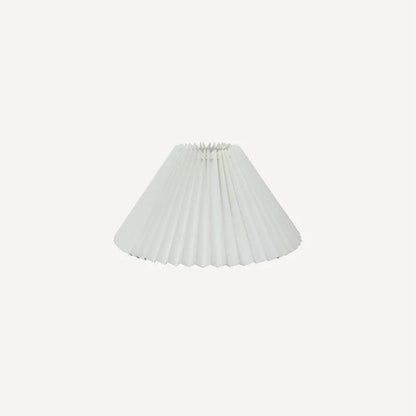 Pleated Linen Shade 35cm White
