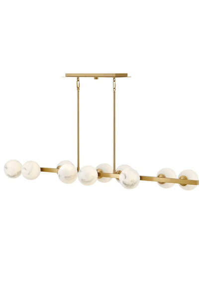 Selene 10 Light Linear Chandelier by Hinkley Lighting