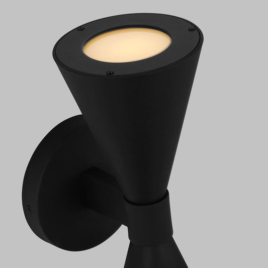 Albertine Small Exterior Wall Lantern by Visual Comfort on a home exterior