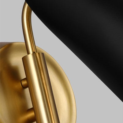 Brass stem and backplate