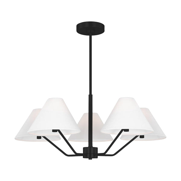 Burke 5 Light Chandelier by Visual Comfort