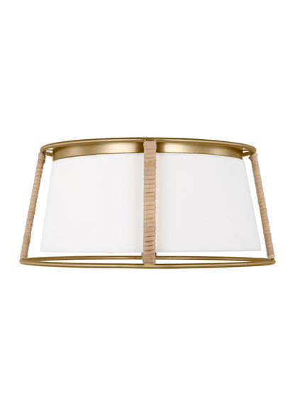 Cortes 2 Light Flush Ceiling Mount by Visual Comfort Studio