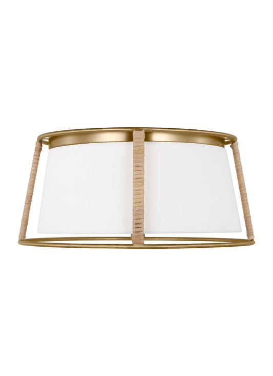 Cortes 2 Light Flush Ceiling Mount by Visual Comfort Studio