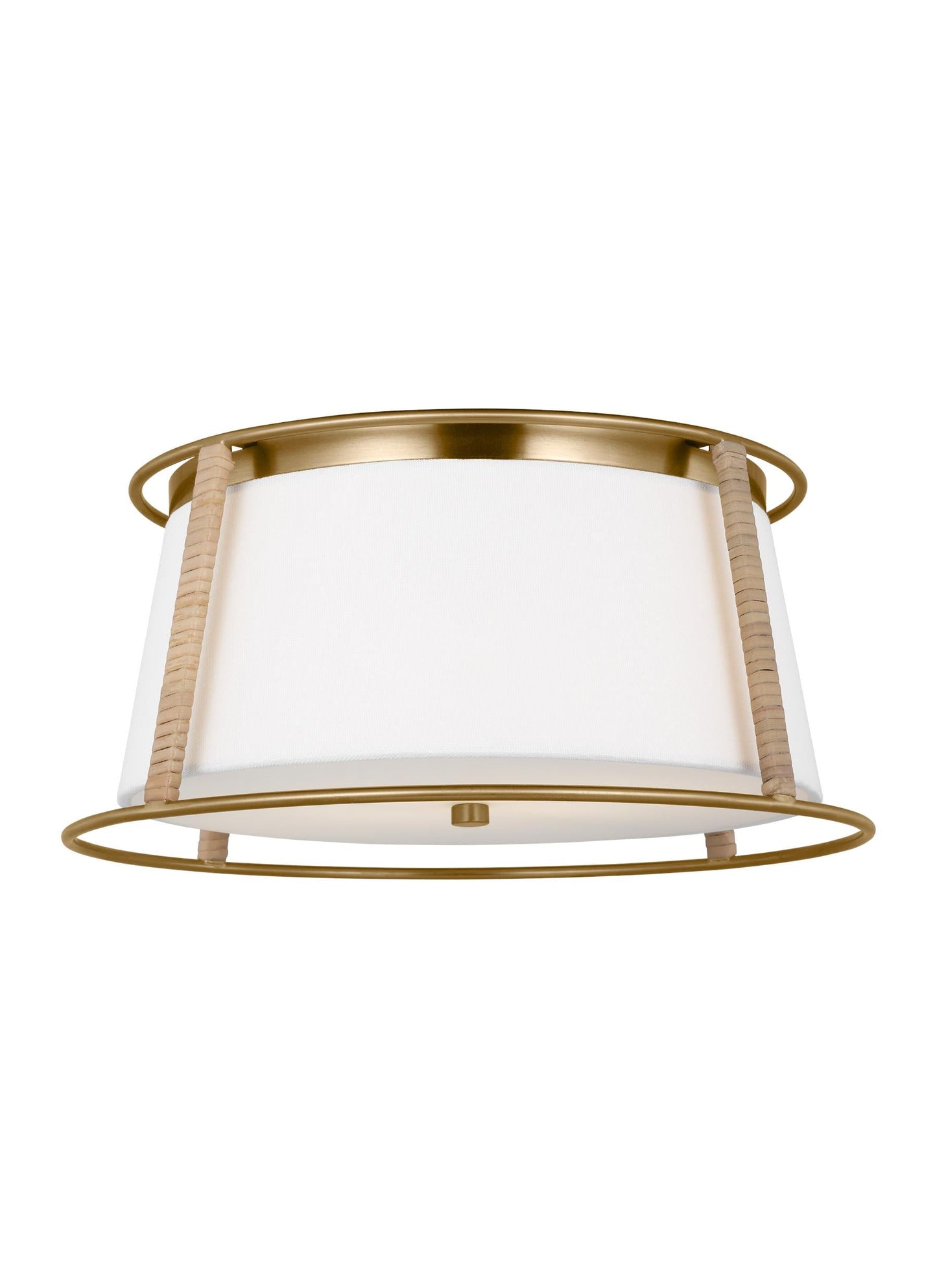 Cortes 2 Light Flush Ceiling Mount by Visual Comfort Studio