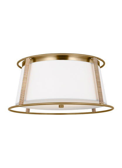 Cortes 2 Light Flush Ceiling Mount by Visual Comfort Studio