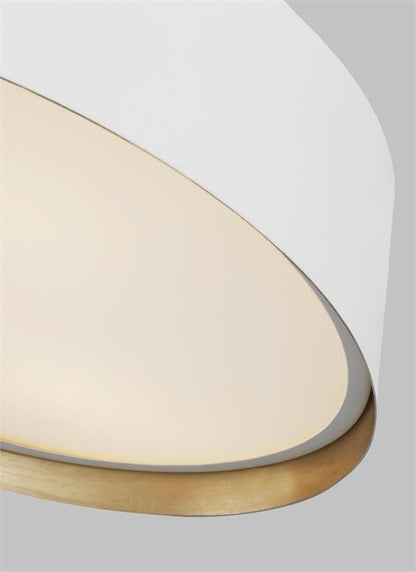 Asher Medium Flush Ceiling Mount by Visual Comfort Studio