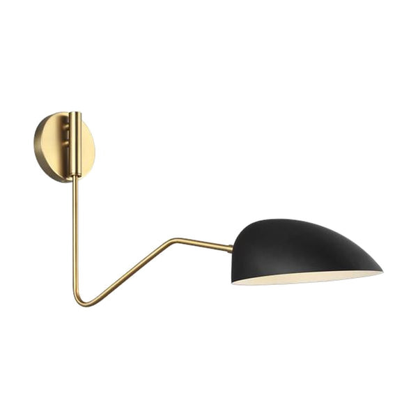 Jane Wall Sconce by Visual Comfort in Midnight Black