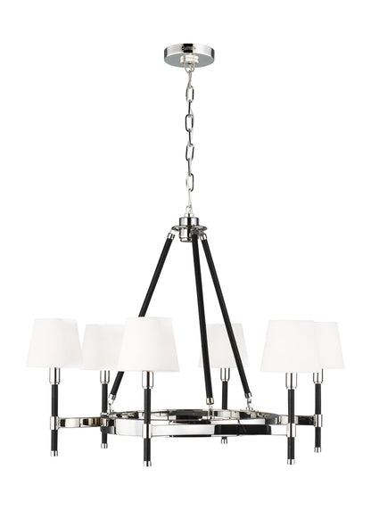 Katie 6 Light Chandelier by Visual Comfort Studio