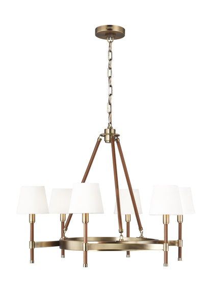 Katie 6 Light Chandelier by Visual Comfort Studio
