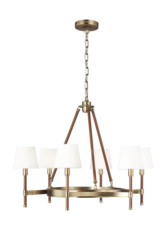 Katie 6 Light Chandelier by Visual Comfort Studio