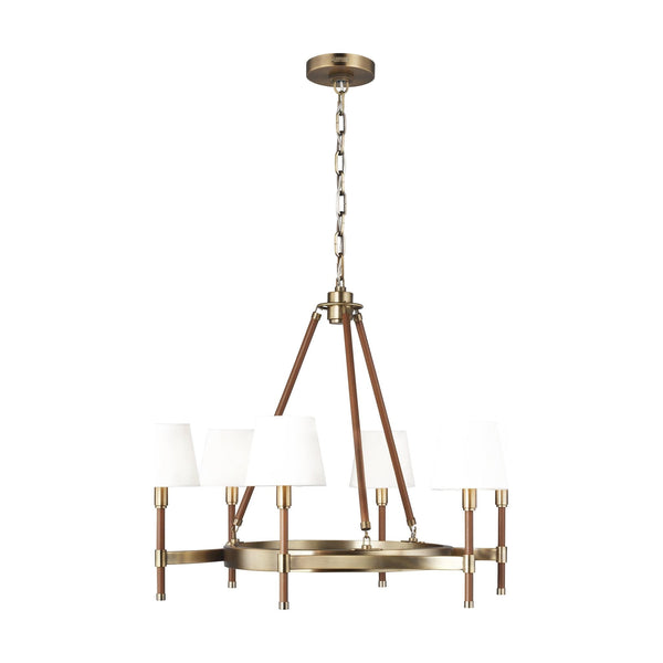 Katie 6 Light Chandelier by Visual Comfort