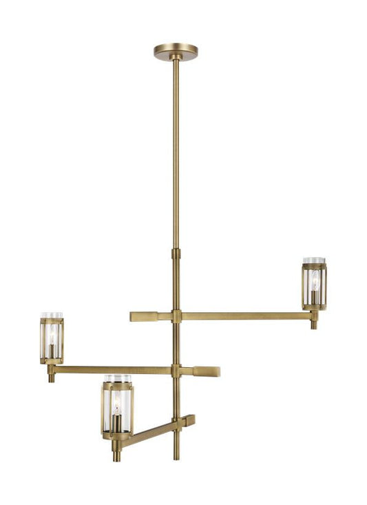 Flynn 3 Light Pendant by Visual Comfort Studio