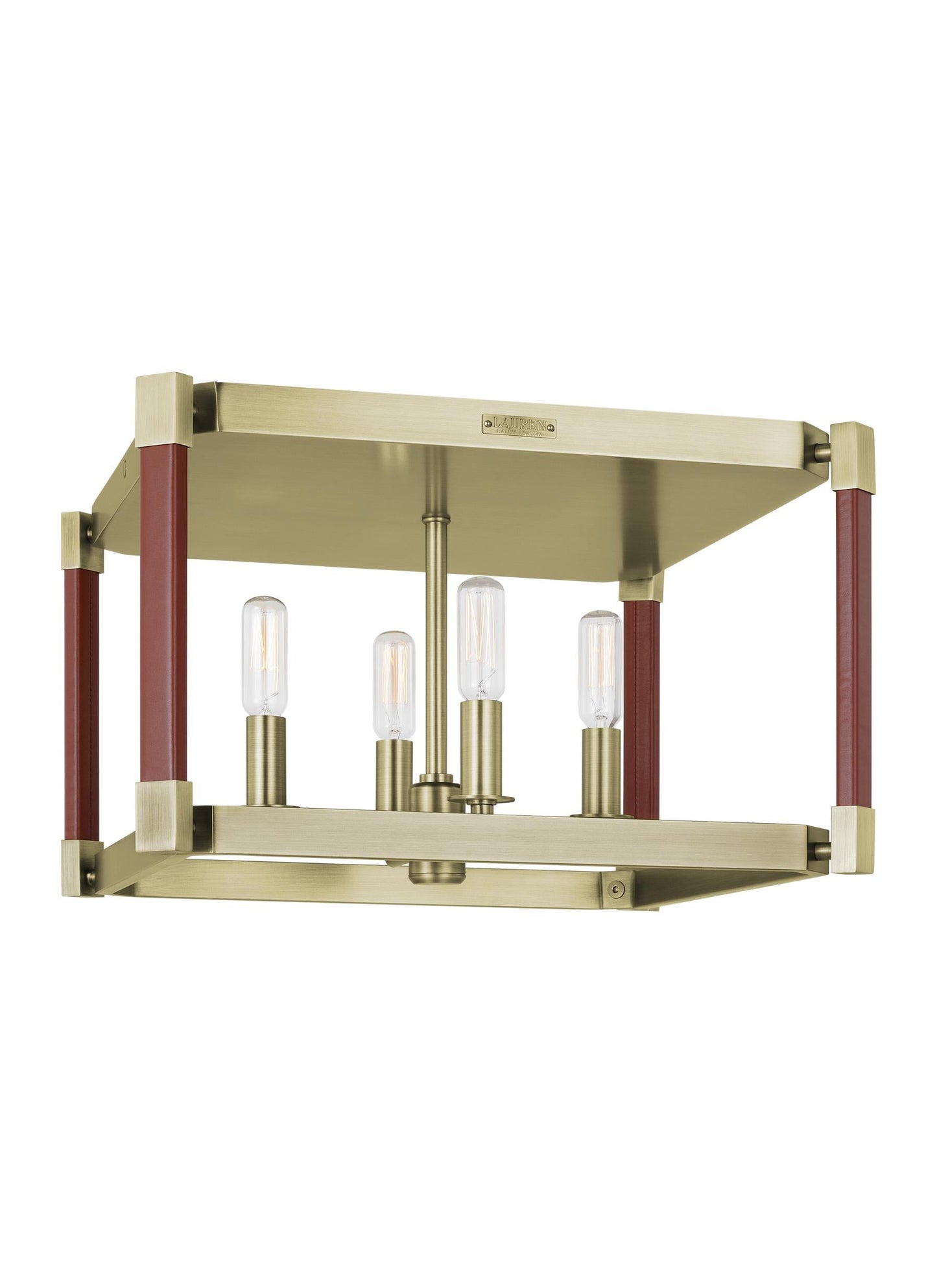 Hadley 4 Light Flush Ceiling Mount by Visual Comfort Studio
