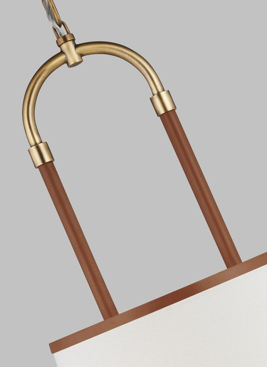 Katie Medium Pendant by Visual Comfort in a styled interior