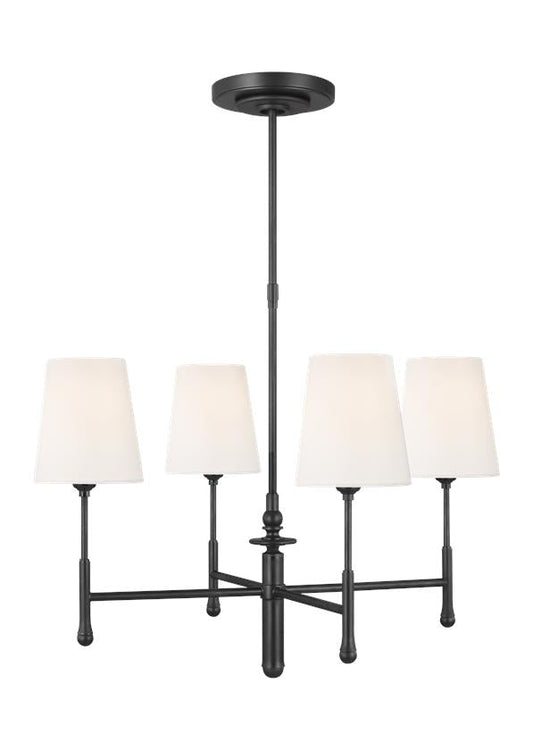 Capri 4 Light Chandelier by Visual Comfort Studio