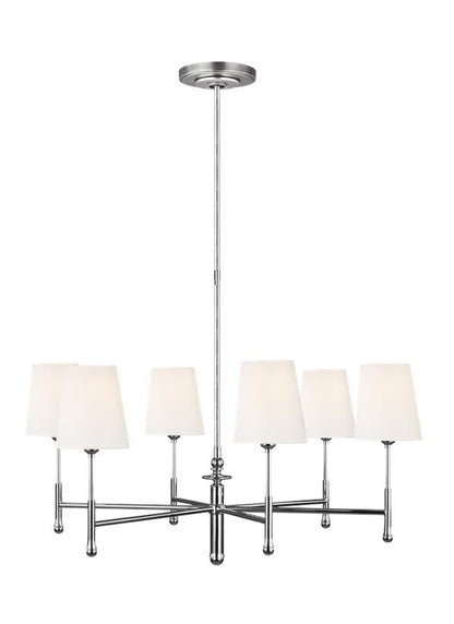 Capri 6 Light Chandelier by Visual Comfort Studio