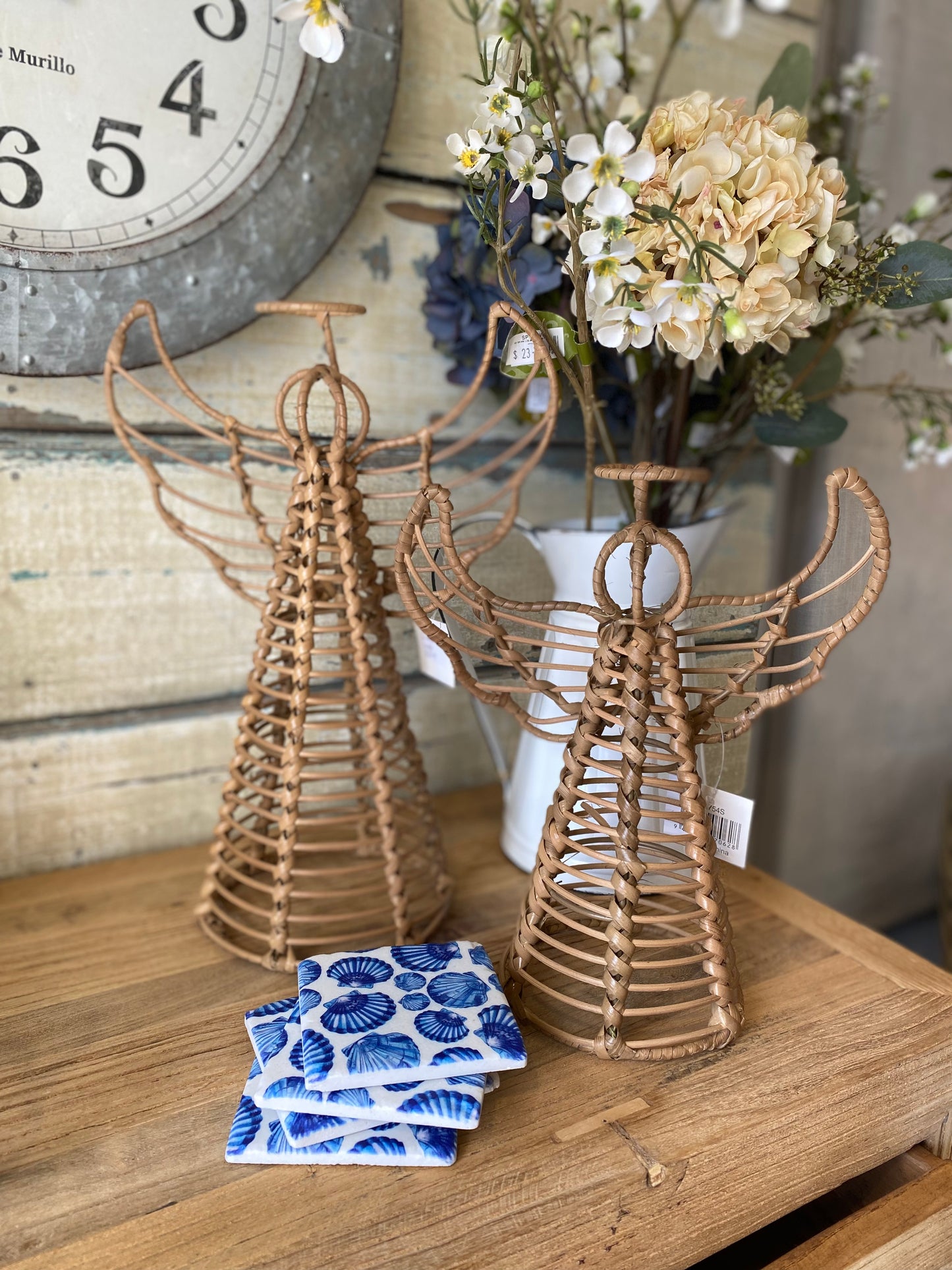 Rattan Angel - Large