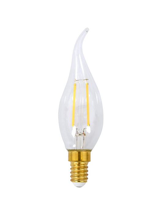 GE LED Heritage Cand Tip 4.8W SES Dimmable Warm White