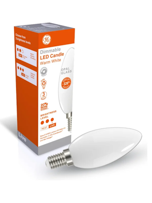 GE LED Candle Dim 4.8W