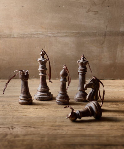 Hanging Chess Pieces - 6 Pieces