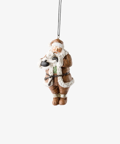 Santa Tales with Bear Hanging Decoration